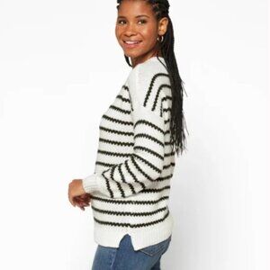 NEW! Pink Clover Maylah Balloon Sleeve Sweater - Size Small